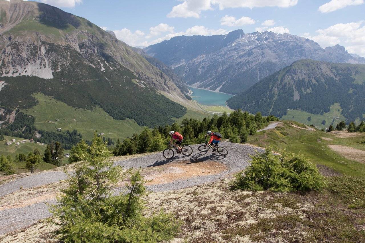 Percorsi per mountain bike a Livigno