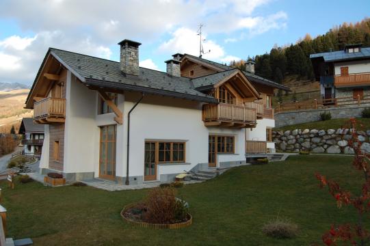 Chalet Monteneve, summer landscape